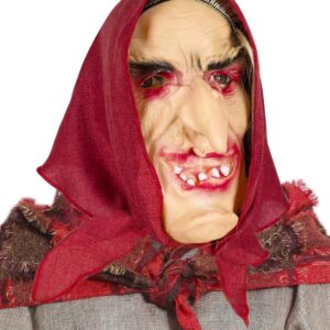 Maschera Befana Accessorio Di Carnevale - immagine 1