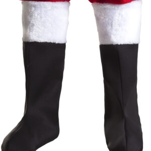 Copristivale Di Babbo Natale Con Pelliccia Accessorio Di Carnevale - immagine 1