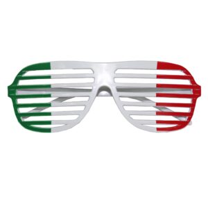 Occhiali Bandiera Italiana Accessorio Di Carnevale