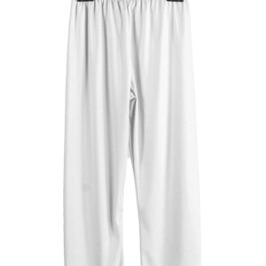 Pantalone In Maglina Bianco Accessorio Di Carnevale - immagine 1