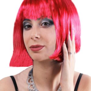 Parrucca Valentina Rossa Accessorio Di Carnevale