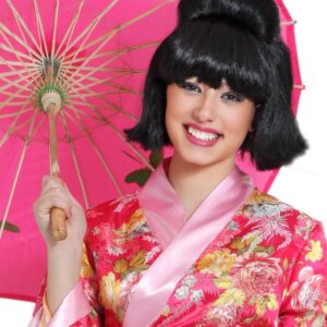 Parrucca Giapponesina Accessorio Di Carnevale