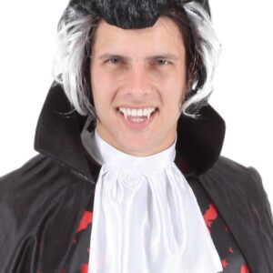 Parrucca Conte Dracula Accessorio Di Carnevale
