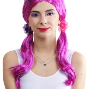 Parrucca Farfalla Adulto Accessorio Di Carnevale