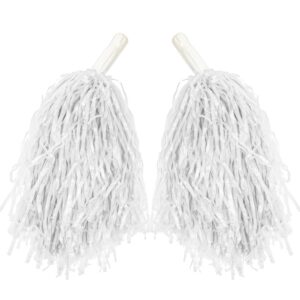 Pon Pon Bianco Accessorio Di Carnevale - immagine 1