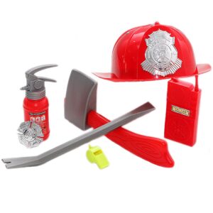 Set Pompiere  6 Elementi Accessorio Di Carnevale