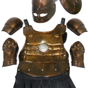 Set Gladiatore 5 Elementi Accessorio Di Carnevale