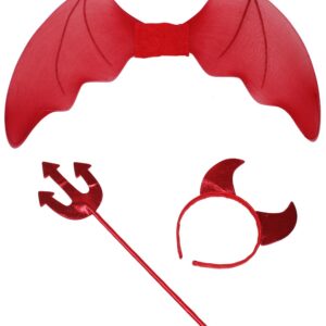 Set Diavoletta 3 Elementi Accessorio Di Carnevale