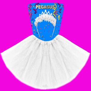 Set Principessa Bianca Accessorio Di Carnevale - immagine 1