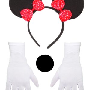 Set Topoletta 3 Elementi Accessorio Di Carnevale