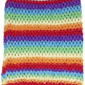 Top Elastico Arcobaleno Accessorio Di Carnevale