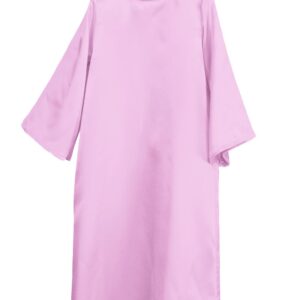 Costume Di Carnevale Recite Da Tunica Raso Rosa Bambino/a