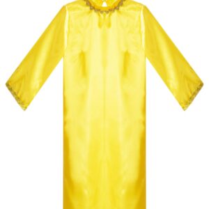 Tunica Gialla Con Passamaneria Bambino/a Accessorio Di Carnevale - immagine 1