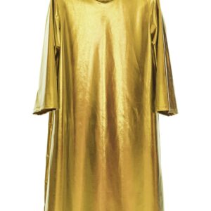 Tunica Metallizzata Oro Accessorio Di Carnevale - immagine 1