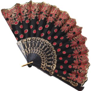 Ventaglio Spagnola Accessorio Di Carnevale