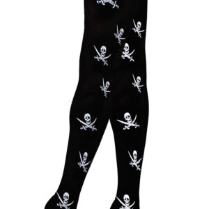 Collant Stampa Pirata Accessorio Di Carnevale