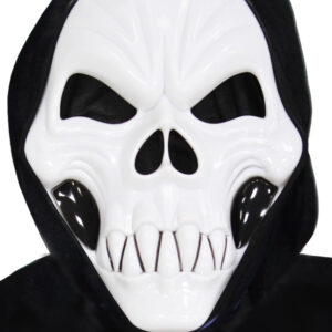 Maschera Scheletro Accessorio Di Carnevale - immagine 1