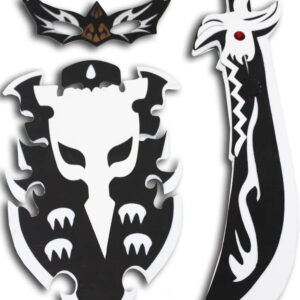 Kit Guerriero Accessorio Di Carnevale