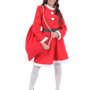 Costume Economico Mamma Natale  Accessorio Di Carnevale