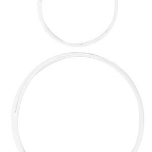 Sottogonna Con Due Cerchi Accessorio Di Carnevale