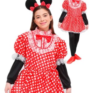COSTUME DI CARNEVALE DI TOPOLETTA BIMBA