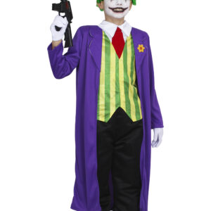 Costume Di Carnevale Bambino Da Clown Pazzo Di Pegasus