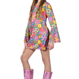 Costume Di Carnevale Smart Price Da Hippie Bambina - immagine 1
