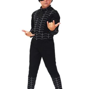 Costume Di Carnevale Smart Price Da Ragno Nero Muscoloso Ragazzo - immagine 1