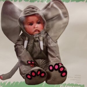 COSTUME DI CARNEVALE ELFANTE DUMBO