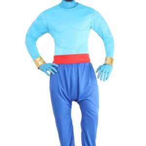 Costume Di Carnevale Smart Price Da Genio Della Lampada (con Muscoli) Di Pegasus