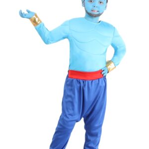 Costume Di Carnevale Smart Price Da Genio Della Lampada (con Muscoli) Di Pegasus