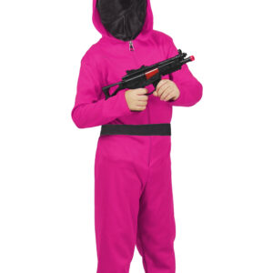 Costume Di Carnevale Bambino Da Guardiano Dark Pink Bambino E Bambina