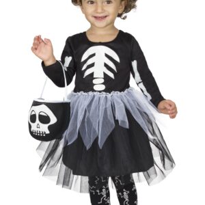 Costume Di Halloween Da Scheletrina Primipassi
