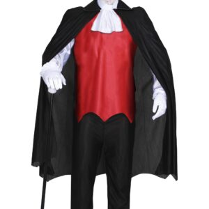 Vestito Di Halloween Da Vampiro Conte Dracula  Adulto Di Pegasus