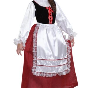 Costume Di Carnevale Natale Da Popolana Professionale Adulto