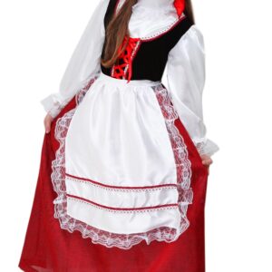 Costume Di Carnevale Smart Price Da Popolana Rossa