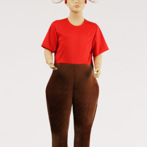 Costume Di Carnevale Bambino Da Topino Cenerentola Rosso Di Pegasus