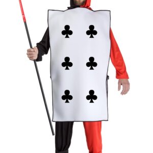 Costume Di Carnevale Adulto Da Costume Completo Carta Da Gioco Fiori Adulto