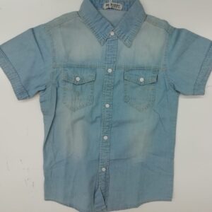 CAMICIA IN JEANS BIMBO M/CORTA