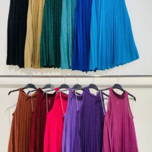 VESTITO PLISSETATO DONNA - immagine 1