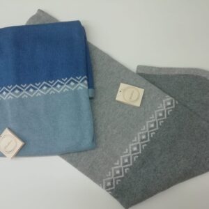 COPERTA IN FILO CALDO COTONE BIMBO NEONATO