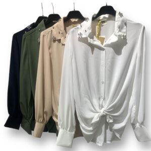 CAMICIA DONNA CON STRASS