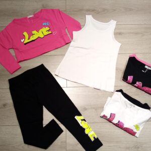 Completo Maglia+ canotta+leggings
