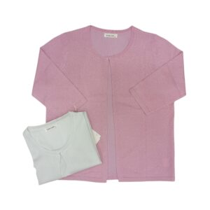 cardigan laminato donna