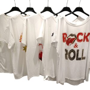 t-shirt donna con stampa - immagine 1