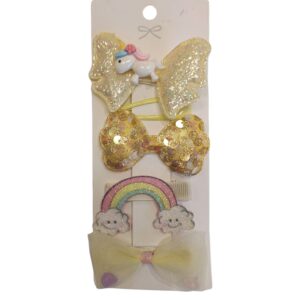 Kit mollette glitterate per bambine - immagine 1