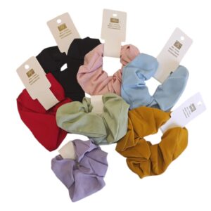 SCRUNCHIES IN TESSUTO OPACO - immagine 1