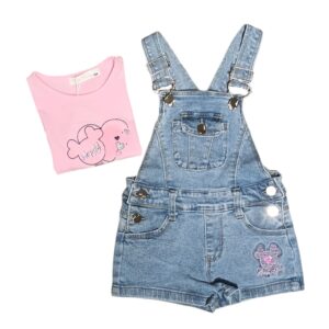 COMPLETO SALOPETTE+T-SHIRT