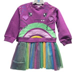 VESTITO TUC TUC FELPATO BAMBINA - immagine 1