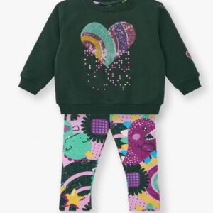 completo felpa e leggings tuctuc